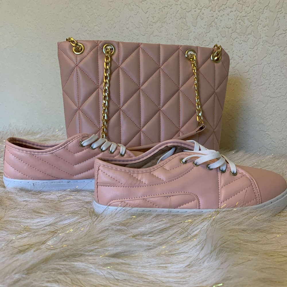 Sneaker & purse set